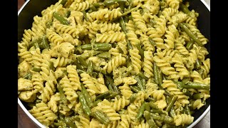 Pasta kip kerrie met sperzieboontjes [upl. by Abshier]