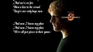 Birdy  Just A Game Lyric Video The Hunger Games Songs From District 12 and Beyond [upl. by Ozneral]