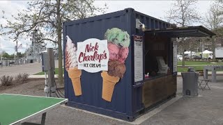 Wellknown craft brewer ice cream business open at Canalside [upl. by Emsmus]