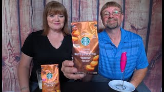 Tasting Starbucks Smoked Butterscotch Ground Coffee [upl. by Beale]