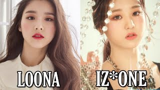 LOONA VS IZONE VOCAL DANCE RAP VISUAL [upl. by Plath]