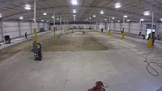 Epoxy Floor 7 Day Install Time Lapse [upl. by Hpejsoj]