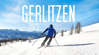 Gerlitzen Ski Jan 2023  Wörthersee Finsterbach Pollinger Hütte [upl. by Ilah]