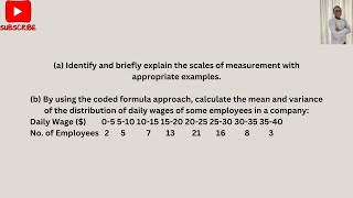 FEM 2 Scales of Measurement and Coded Formula Approach for Mean amp Deviation [upl. by Aneed]