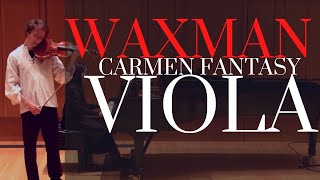 WAXMAN CARMEN FANTASY VIOLA EDITION Wilhelm Magner [upl. by Scotney372]