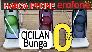 Update Harga Iphone iBox Di Erafone  Cara Cicilan Iphone Di Erafone Bunga 0 DP 0 iBox Erafone [upl. by Erapsag]