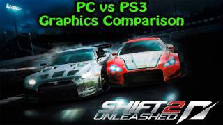 SHIFT 2 Unleashed  PC vs PlayStation 3 Graphics Comparison [upl. by Ennove]