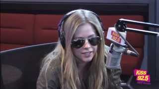 Avril Lavigne In Studio  Interview  The Roz amp Mocha Show on KiSS 925 [upl. by Gena]