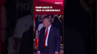 Donald Trump Dance  Donald Trump Dances To YMCA At Campaign Rally [upl. by Berthold680]