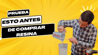 Cómo Hacer RESINA EPÓXICA CASERA Transparente Para MANUALIDADES [upl. by Onibas]