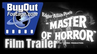 Horror Film Trailer  MASTER OF HORROR 1960 [upl. by Ylatan316]