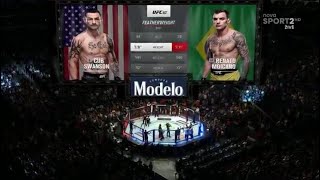 Cub Swanson vs Renato Moicano [upl. by Hallee]