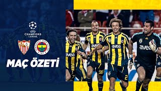 MAÇ ÖZETİ Sevilla  Fenerbahçe  ŞampiyonlarLigi [upl. by Sauder]