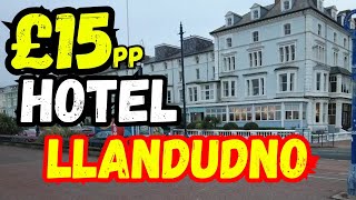 The Cheapest Hotel In Wales  The Marine Hotel Llandudno [upl. by Nnalorac66]