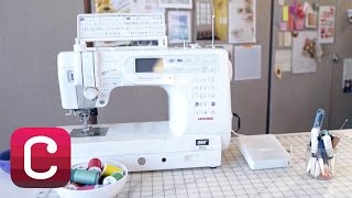 Sewing Machine Basics with Liesl Gibson I Creativebug [upl. by Chryste]