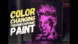 Thermochromic Color Changing Paint [upl. by Keyser]