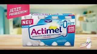 Actimel 0Zuckerzusatz – unterstütze dein Immunsystem [upl. by Arliene257]