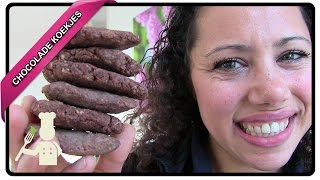 Chocolade koekjes RECEPT 22  GEZONDHEIDSGOEROE [upl. by Rj]