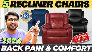 Best Recliner Chair⚡ Best Recliner Chair For Back Pain 2024⚡Best Recliners for Sleeping 2024 [upl. by Ymarej16]