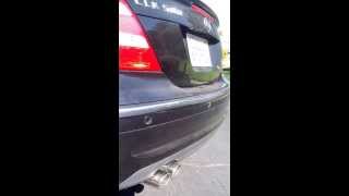 MercedesBenz CLK 500 Muffler Delete [upl. by Aicatsanna172]