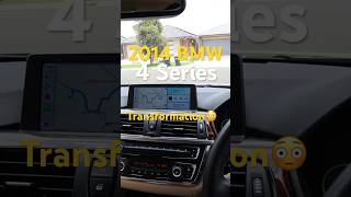 BMW F32 interior transformation with Western Auto Customss CarPlay Module automobile cartok [upl. by Joao660]