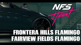 Need For Speed Heat Hidden Flamingos Guide  FRONTERA HILLS FAIRVIEW FIELDS [upl. by Auqinal670]