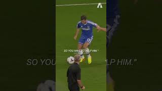 How Mourinho Treated the Discipline from Hazard [upl. by Emeric]