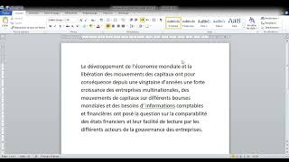 Normes IFRS et consolidation  Introduction [upl. by Azelea762]