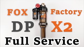 Fox Factory Float DPX2 Evol 2020 Damper Air Can and Control Knobs Full Service Guide for beginners [upl. by Baerl]