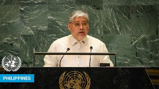 🇵🇭 Philippines  Secretary for Foreign Affairs Addresses UN General Debate 79th Session  UNGA [upl. by Denie]