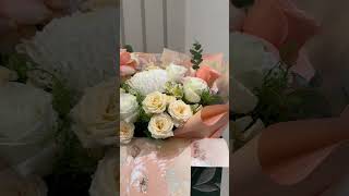 Byebye santini specialshortsvideo floristsandflowers smallyoutuber bouquet [upl. by Eshelman81]