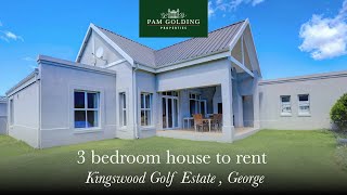 3 bedroom house to rent in Kingswood Golf Estate  Pam Golding Properties [upl. by Araic]