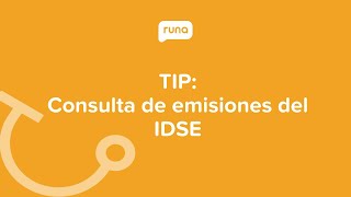 TIP Consulta de emisiones en IDSE  Runahrcom [upl. by Dean751]