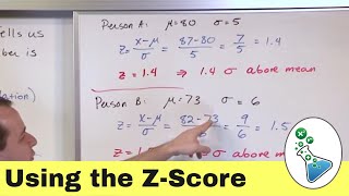 Intro to Standard ZScore amp Normal Distribution in Statistics [upl. by Ume674]