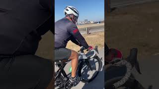 Riding on the Belt ParkwayShore Parkway bike path to Canarsie Pier [upl. by Drawde]