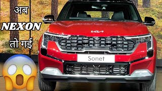 Kia Sonet Facelift Officially Launched  Features Engine Options Fully Explained Better Than Nexon [upl. by Aitsirhc]