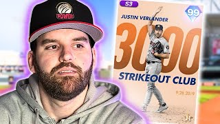 Los 3000 Ponches de Justin Verlander  MLB THE SHOW 24 [upl. by Nilorac]