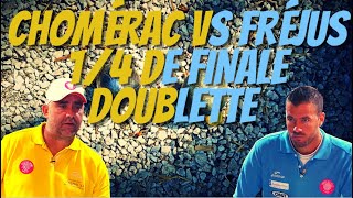 14 de Finale Doublette Chomérac vs Fréjus Trophée des Villes 2022  Pétanque [upl. by Iridis]