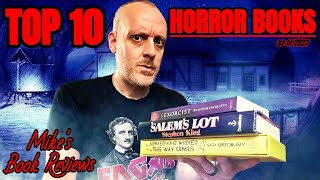 My Top 10 Horror Books of All Time as of 2023 [upl. by Nagy]