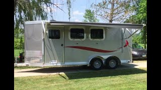 DIY Bumper Pull Horse Trailer Camper Conversion Part I THE FLOOR [upl. by Abebi857]