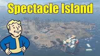 Fallout 4 How to unlock 1 of the biggestbest settlements Spectacle Island [upl. by Sanson543]