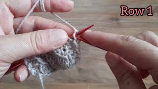 easy and beautiful knitting partten ikişişörgüler [upl. by Siubhan734]