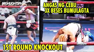 3X BUMAGSAK ANG ANGAS NG CEBU John Paul Gabunilas vs Miel Fajardo [upl. by Nydroj]