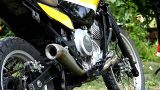 Hyper Ténéré XTZ850  FF by Fresco exhaust sound amp weight comparison [upl. by Ennirroc587]