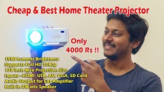 Cheap amp Best Home Theater Projector for Only 4000 Rs [upl. by Jodi743]