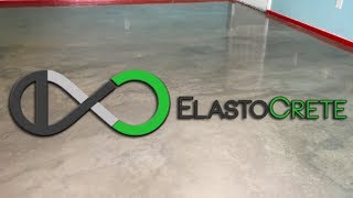 How To Pour An ElastoCrete Floor Over Tile In 2 Days [upl. by Nalced]