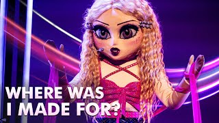 Poppemie  ‘What Was I Made For’  The Masked Singer  Seizoen 4  VTM [upl. by Fenny]