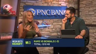 NESN Bets Kickoff EaglesBuccaneers amp Bengals Rams Monday Night Football Picks and Props [upl. by Jaynell]