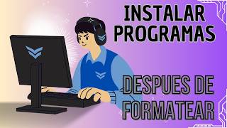 Instalar Programas despues de Formtear tu Pc  2024 [upl. by Yekram]