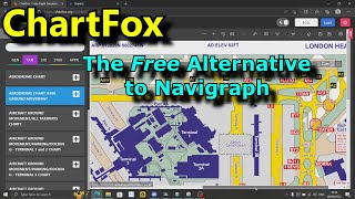 FS2020 Chartfox  The Free Alternative To Navigraph Is It Any Good [upl. by Atinauj424]